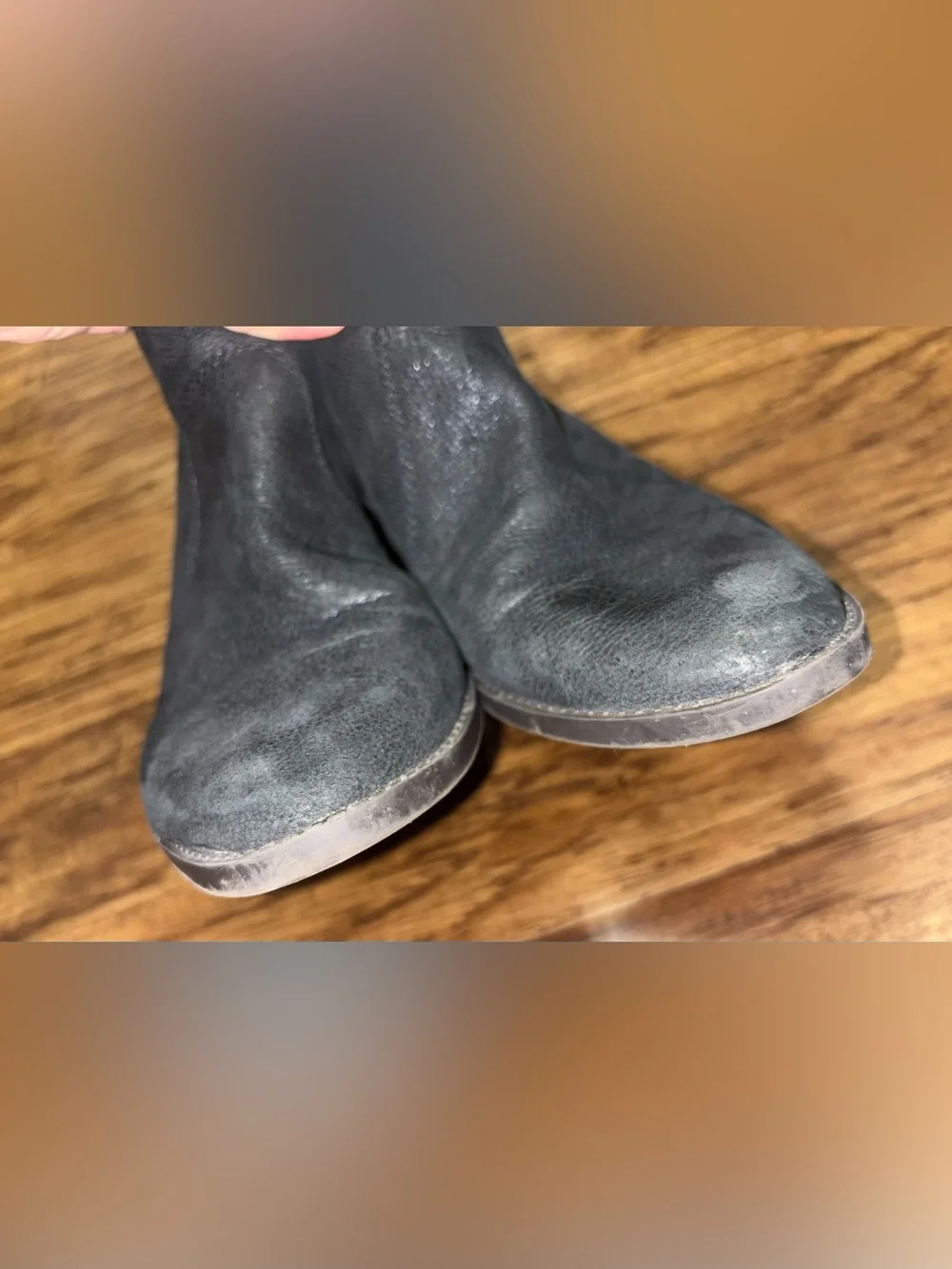 Lucky Brand Leather Ankle Boots Size 9